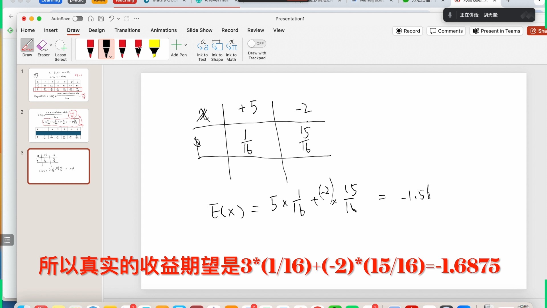 9709 Stat1 Ch6 Probability Distribution