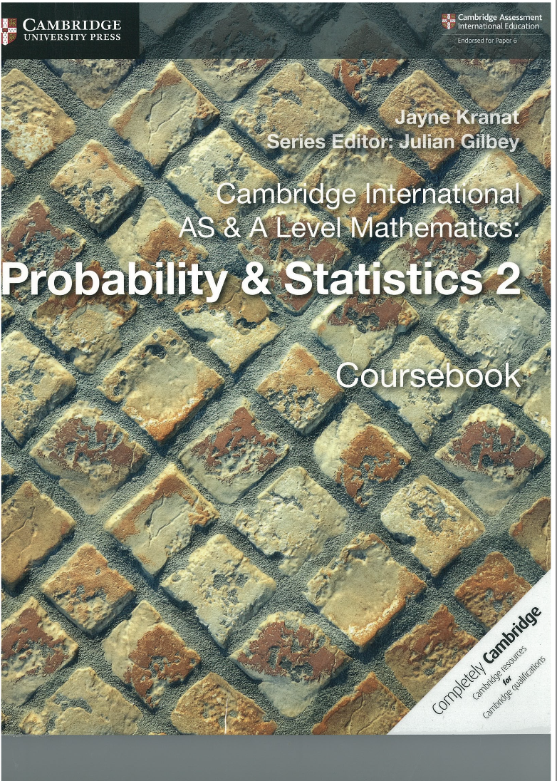 Probability & Statistics 2