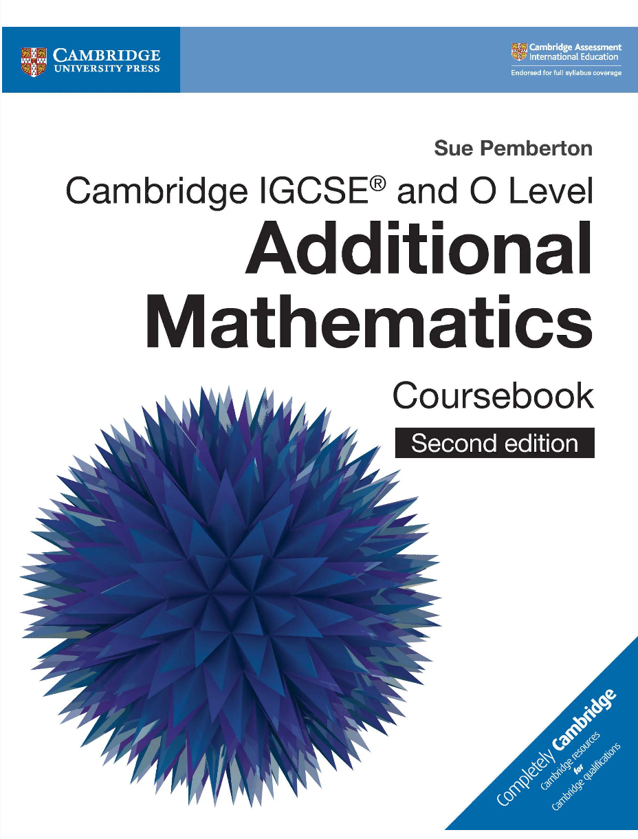 IGCSE 0606 Additional Mathematics